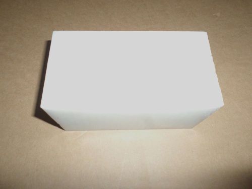 White acetal 3&#034; x 4&#034; x 14-3/4&#034; for sale