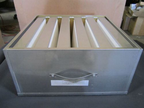 Vokes hepatex-n filter,ss frame,(24&#034;x24&#034;x11-1/2&#034;) pt # n-f8-v40-610-rf= new for sale