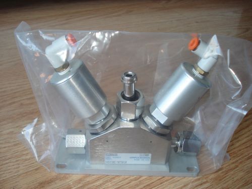 Veriflo division diaphragm valve p/n 45200836, mod 945y3nc/ nc5010  3-way for sale