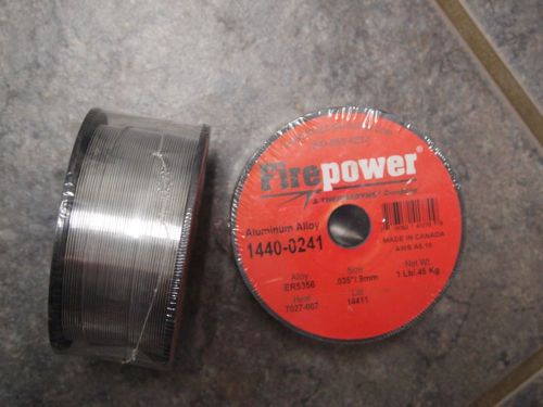 aluminium alloy welding wire MIG .035&#034;/.9mm 2lbs total Firepower NR! NEW!