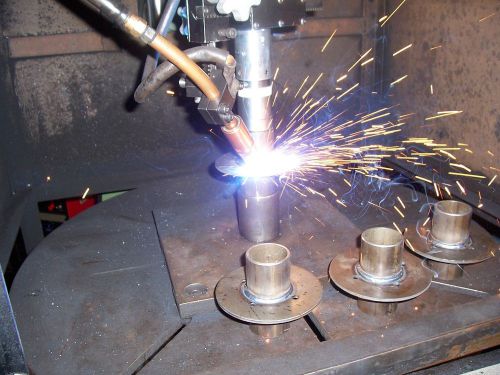 Bancroft Weld-a-Round Vertical 300 Lincoln CV-400 CNC Welding positioner Orbital