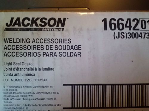 Jackson safety passive welding helmet replacement light seal gasket 16642 qty 2 for sale