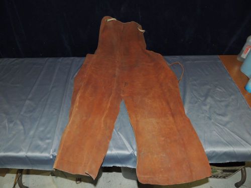 Vintage Leather Welder&#039;s Apron