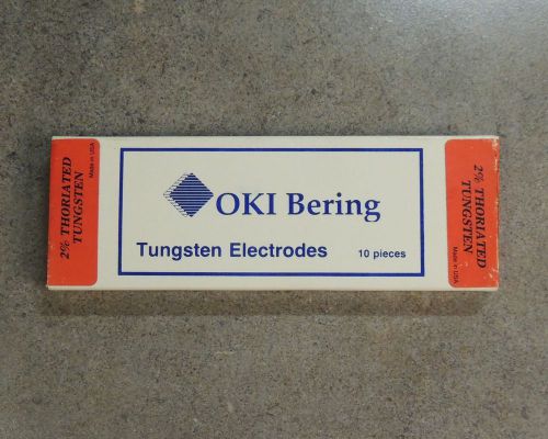 New oki bering tungsten 1/25 x 7 (0.040) 2% thoriated ground tun0407gt2 for sale