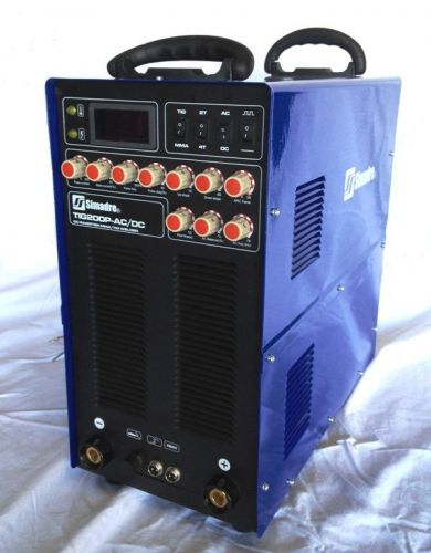 Simadre tig200p tig ac/dc pulse inverter welder - weld aluminum for sale