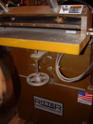 Ritter #r-850 boring machine for sale