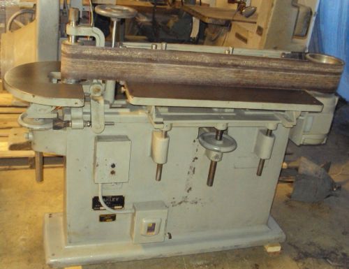 Oakley Model H6A Non-Oscillating Edge Sander, 7 x 37 Platens, 1966, 230V, 3PH