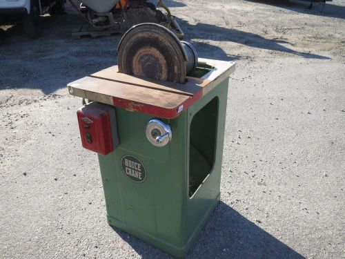 Boice crane industrial disc sander model 4400 for sale