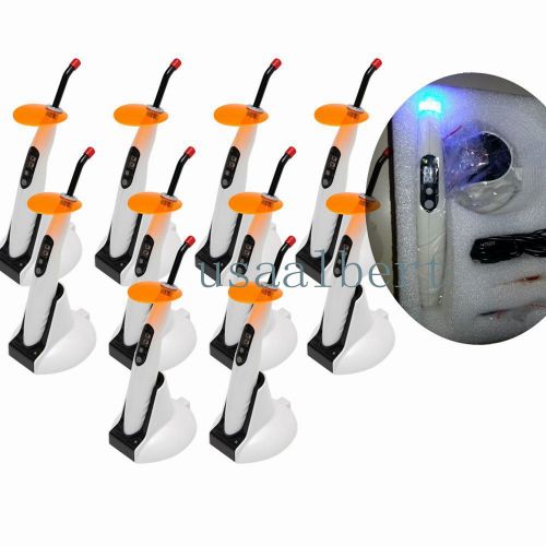 10 Dental Wireless Cordless LED Curing Light Lamp 1400mw Woodpecker LED-B