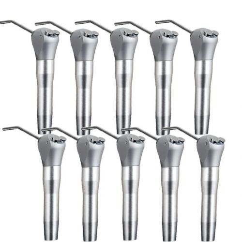 10 X Dental Air Water Spray Triple Syringe 3 Way Handpiece w/ Nozzles Tips Tubes