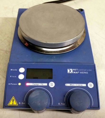 IKA RET CONTROL-VISC S1 HOTPLATE MAGNETIC STIRRER 1100RPM