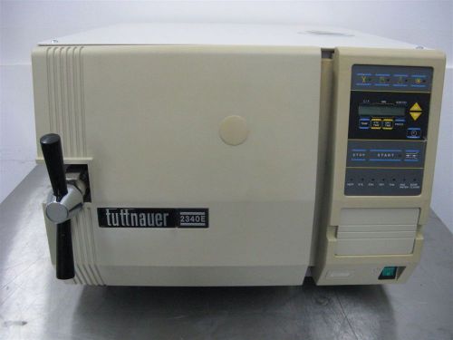 Tuttnauer 2340E Autoclave Steam Sterilizer Fully Refurbished w/6 Month Warranty!