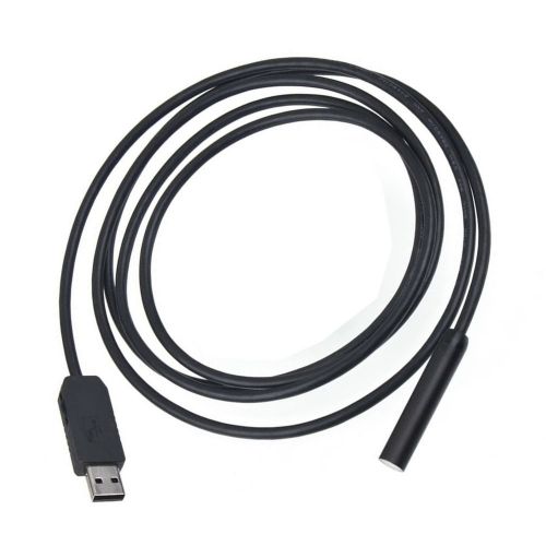 2M USB Waterproof Endoscope Borescope Snake Inspection Tube Pipe Camera 4 LED OR