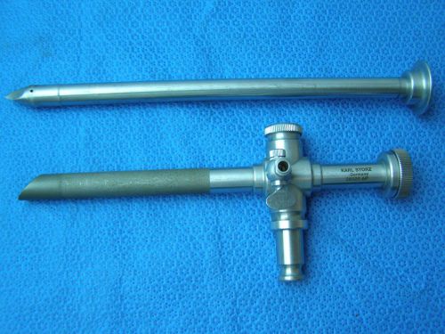 Karl Storz 26020 AP Trocar Cannula Trocar 10MM Endoscop &amp; Laparoscopy Instrument