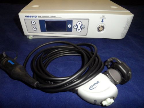 Stryker 1188 Camera System with Head and Coupler  Endoscopy
