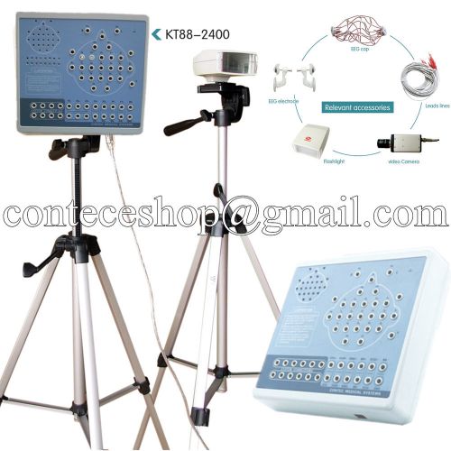 19channel EEG+ 5 channel (ECG,EMG,RESP, 2 Channel EOG) Check, KT88-2400