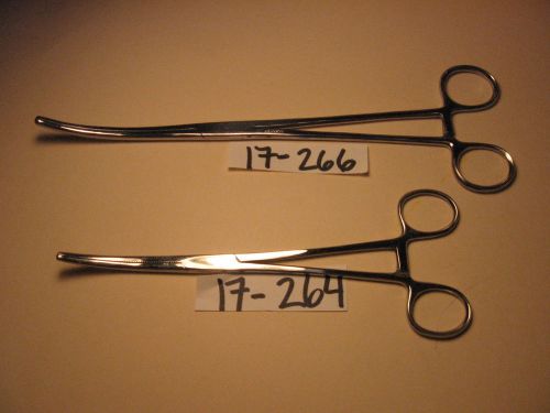 ROCHESTER PEAN HEMOSTAT FORCEP SET OF 2 (17-264,17-266) (P)