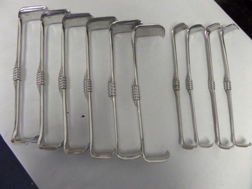 *Lot of 10* Surgical Retractors See Pics for Measurements