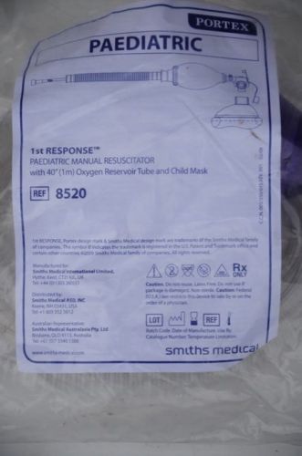 Smith medical portex 8520 ~ 1st response paediatric manual resuscitator  for sale