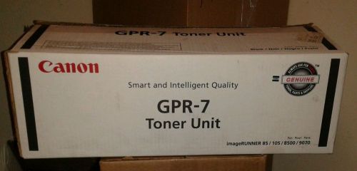 GENUINE CANON GPR-7 TONER CARTRIDGE 6748A003AA imageRUNNER 105 8500 (2 per Box)