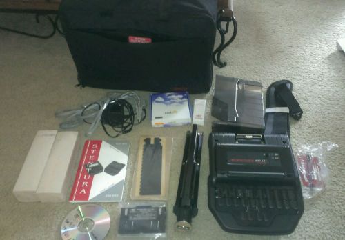 Stentura 400 SRT Electric Stenograph Machine with accessories