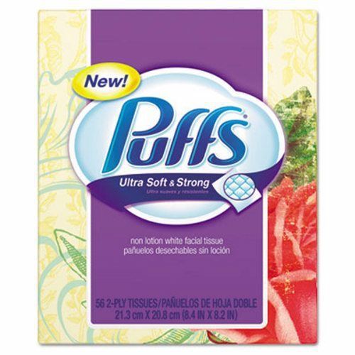 Puffs Facial Tissues, 2-Ply, 24 Boxes/Carton (PGC35038)