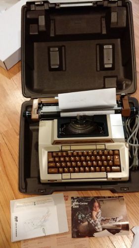 SMITH CORONA 2200 ELECTRIC TYPEWRITER 1980