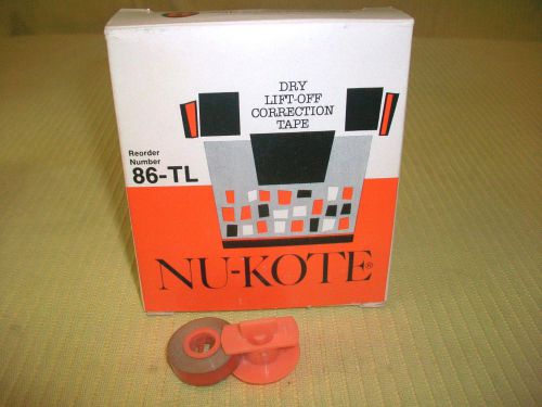 NU-KOTE LIFT-OFF CORRECTION TAPE IBM SELECTRIC ROYAL OLYMPIA TYPEWRITERS &amp; MORE!