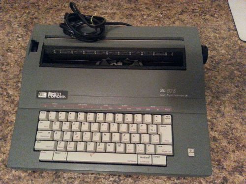 Smith Corona SL 575 Electric Typewriter Model 5A-A