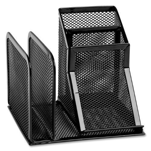 NEW Rolodex Mesh Collection RMC388 Desk Organizer Black 22171