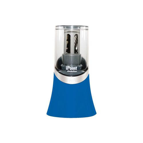 Westcott iPoint Titanium Non Stick Electric Pencil Sharpener - Blue