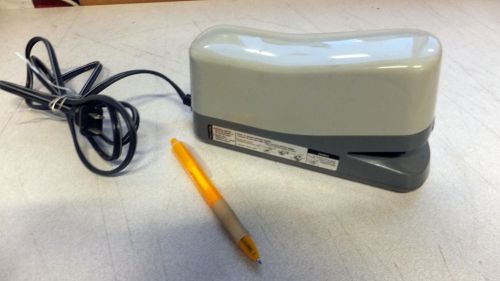 Used Panasonic AS-302N electric Stapler, 20 sheet capacity, 1/2&#034; throat depth