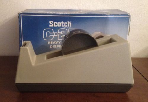 Vintage Scotch Model 176 -  Heavy Duty Industrial Tape Dispenser C-25