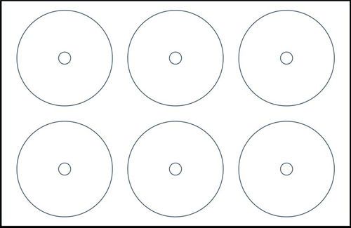 CD/DVD Labels On 11 X 17 Sheets