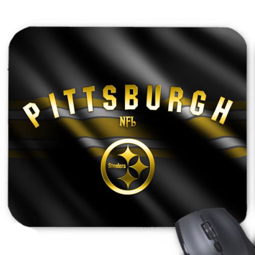 Pittsburgh Steeler NFL Team Flag Logo Mouse Pad Mat Mousepad Hot Gift