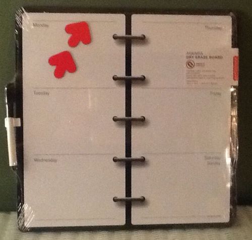 NIP Weekly Agenda Magnetic Dry Erase Board by Kikkerland