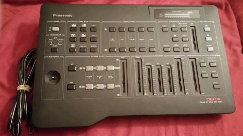 PANASONIC DIGITAL AV MIXER WJ-AVE5 preowned / good working condition