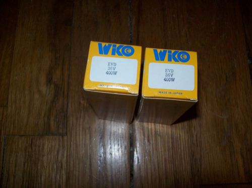 Nos 2 evd projector lamp 36volt 400 watt  50 hours for sale