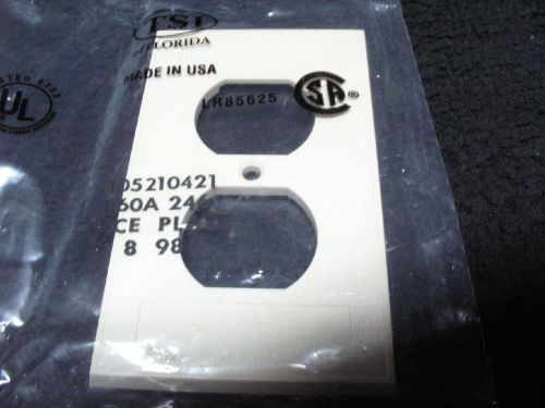 TSI Face Plate 860A-246 Ivory (28 each) 105210421 Wall Premise Telecom Block