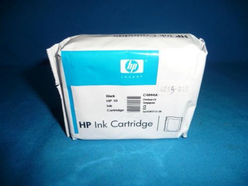 Hp C4844A 10 Black Inkjet Print Cartridge  C