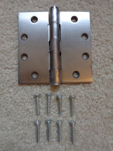 Stanley Door Hinge F179 4 1/2 X 4 1/2 Steel Satin Chromium Plate