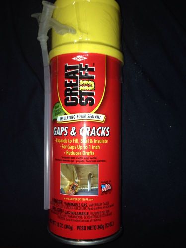 Dow great stuff gap crack foam sealant 12 oz new for sale