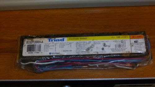 Universal lighting triad B332I120RH-A electronic ballast 120 volt