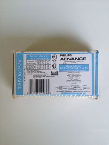 Phillips advanced icf-2s26-h1-ld fluorescent ballast 24 watt cfl for sale