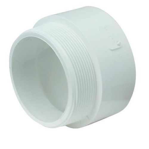 Genova 70440 Male Adapter-4&#034; PVC-DWV MALE ADAPTER