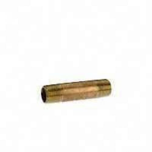 Pll 7112 3/8 Close Nipple ANDERSON METAL CORP Brass Pipe Nipples 736112-06