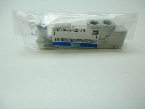 NEW SMC VQZ3120-5Y-02T-X142 1/8&amp;1/4 IN NPT SOLENOID VALVE D392386