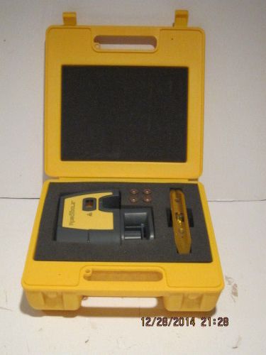 Robotoolz electronic self leveling 5-beam level plumb laser rt-7610-5, kit demo! for sale