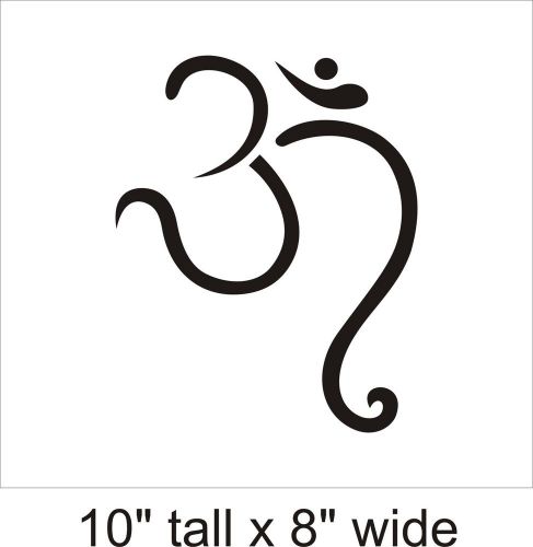 2X Yoga Meditation Decal Vinyl Car i Pad Laptop Window Wall Sticker-FA128