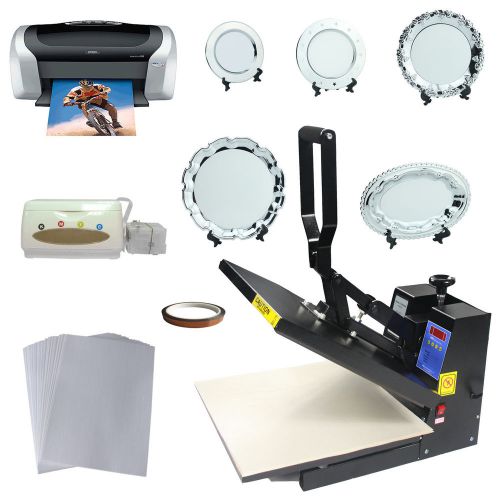 15x15 Heat Press Printing Epson Print CISS Sublimation Metal Plate Transfer KIT